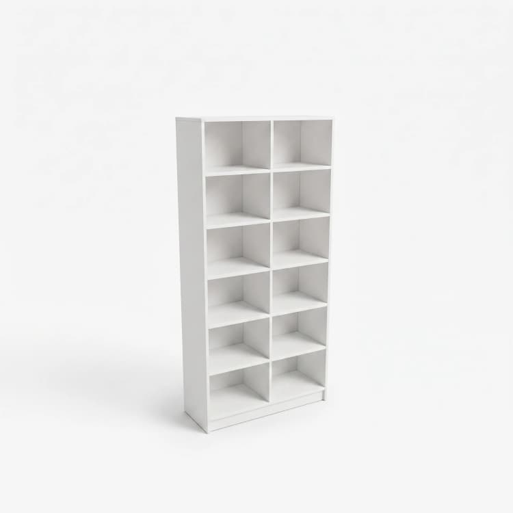 Biały regał 90cm