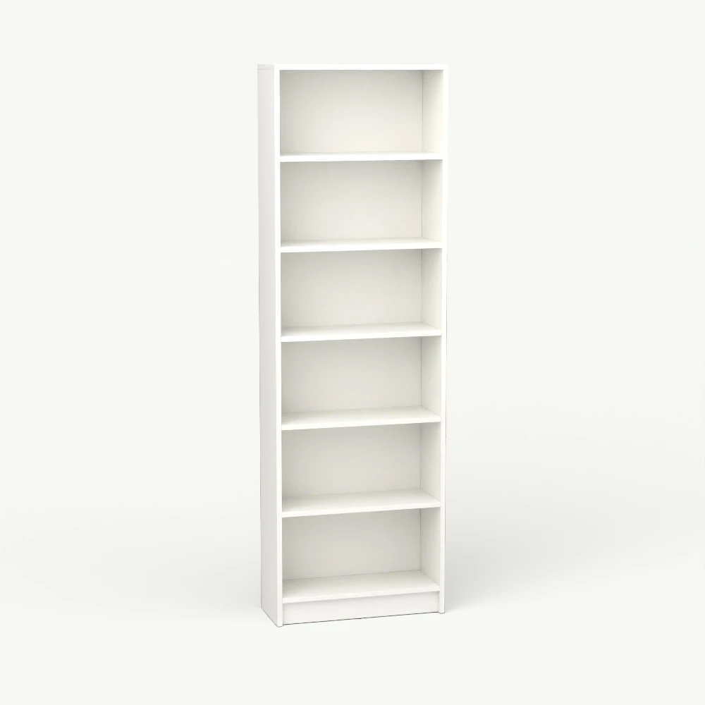 Biblioteczka z otwartymi półkami na książki i albumy