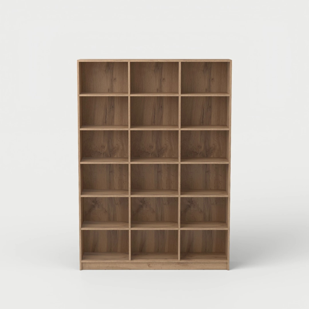 Duża biblioteczka na książki
